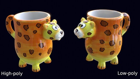 Clay Tiger Mug.