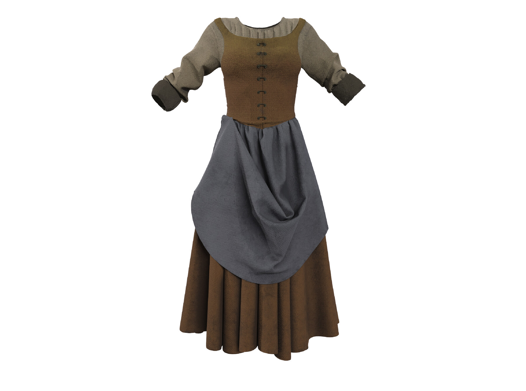 ArtStation - Medieval renaissance farmer clothes (Fbx, Obj, Zprj, 4K