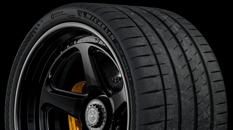 MICHELIN® PILOT® SPORT 4 S • 355/25 ZR21 (107Y) XL • 300/AA/A (Real World Details)