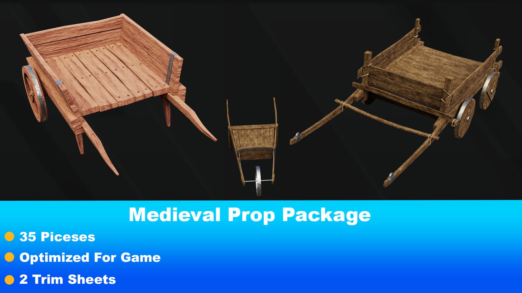 ArtStation - Medieval Prop Package | Game Assets