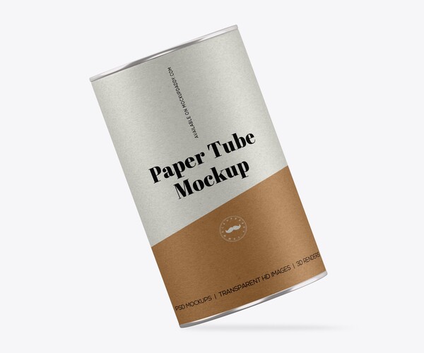 ArtStation - Cardboard Tube Can Mockup | Artworks