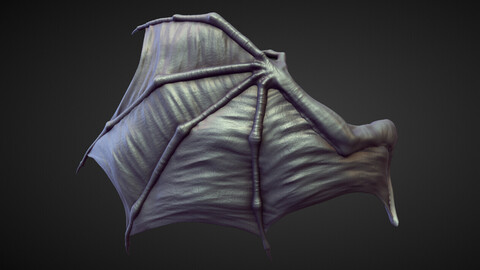 WING7 high poly sculpt