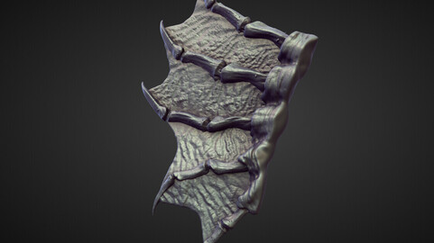 WING14 high poly sculpt