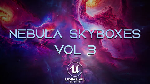 Animated Nebula Skyboxes Volume 3 || Unreal Engine Project Included + Blackhole