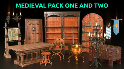 Medieval Collection 3D Model