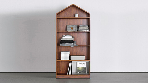 Choco House Bookcase 800