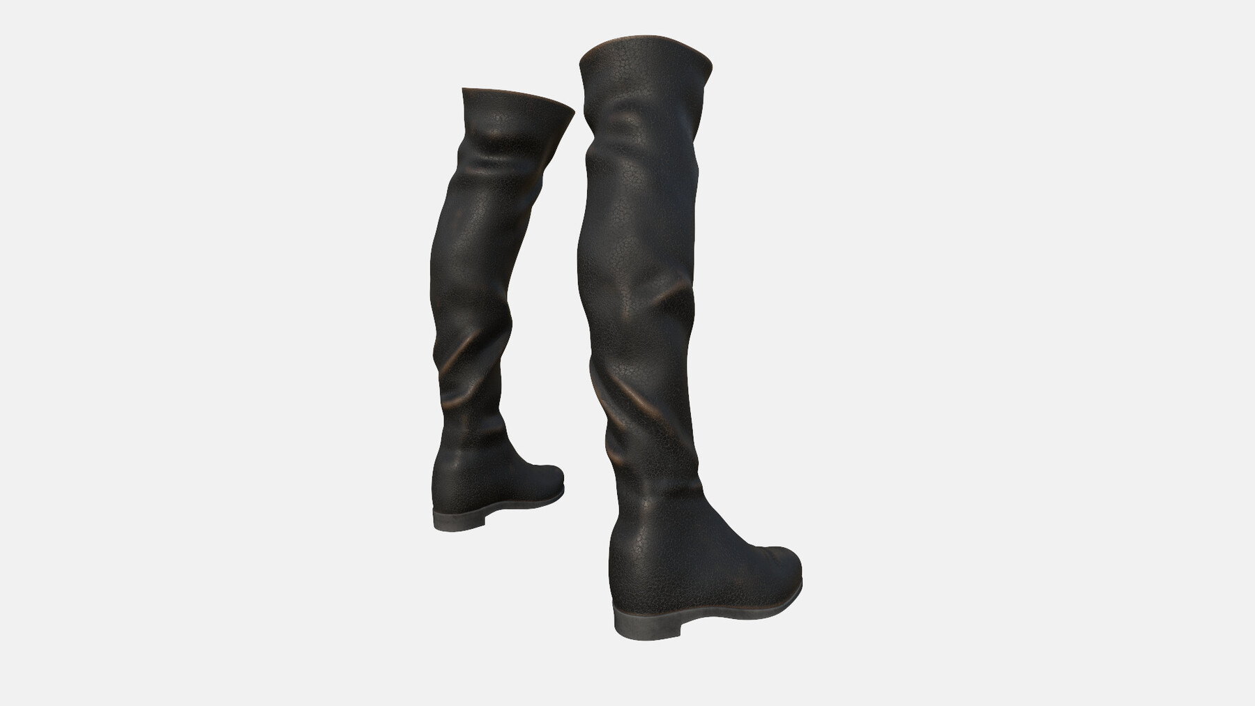 Gaming Pattern Print Men Women Leather Boots main image 0