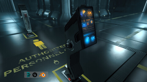 Sci-Fi Corridor 02
