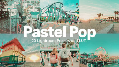 Pastel Pop - 20 LUTs and Lightroom Presets