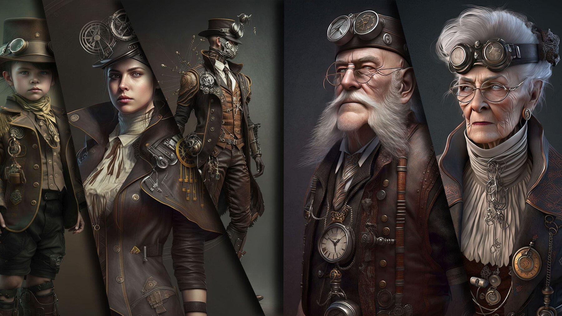 ArtStation - 103 HUMAN steampunk (More Than 8K Resolution) | Artworks