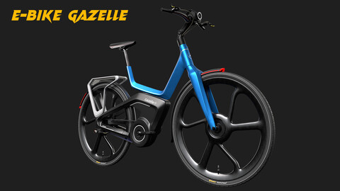 E-Bike Gazelle Blue