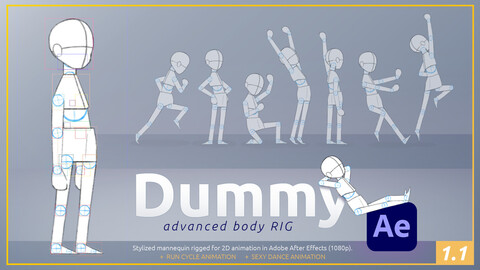 Dummy - Advanced body RIG | AE