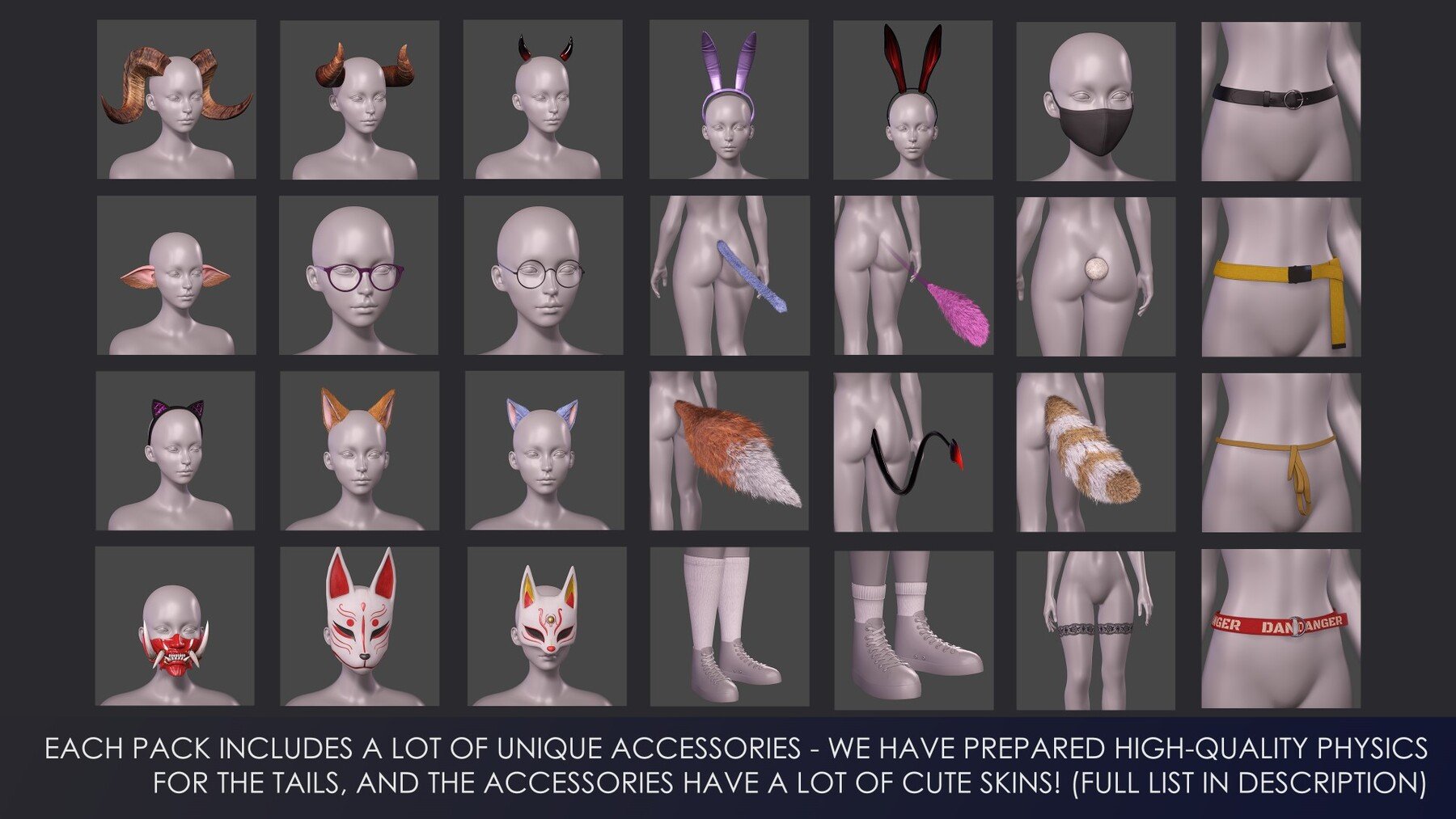 ArtStation - Casual Wear Girls Pack 3 - Game-Ready 3D characters for  Unreal, Unity, Blender | Game Assets