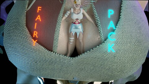 The Fairy Character Pack- Blender ready I Low Poly I UE 4/5 Game Ready