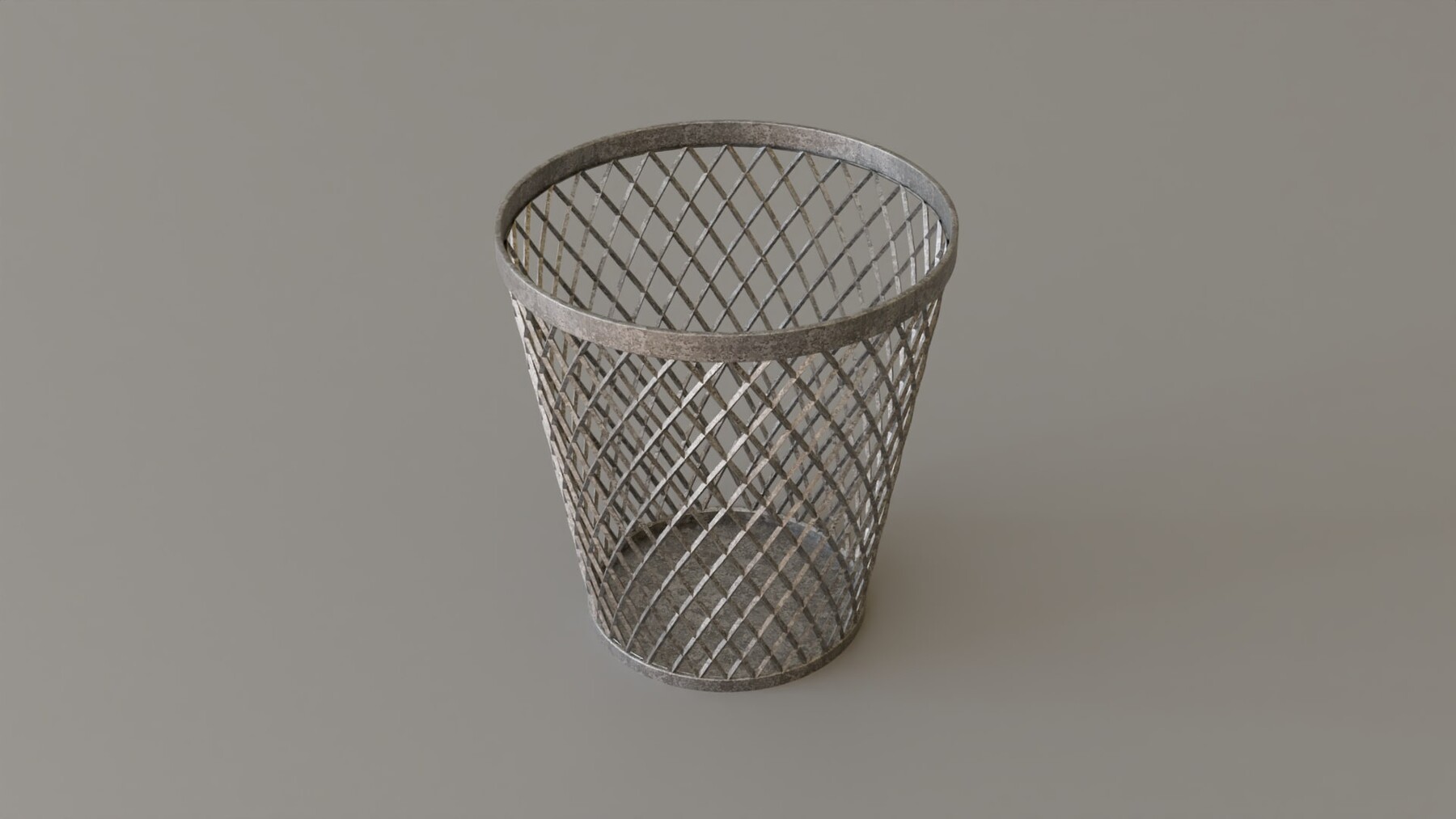ArtStation Trash Can ( Ready For Game ) Game Assets