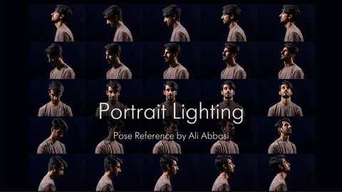 Male Portrait Lighting-Pose Reference for Artists