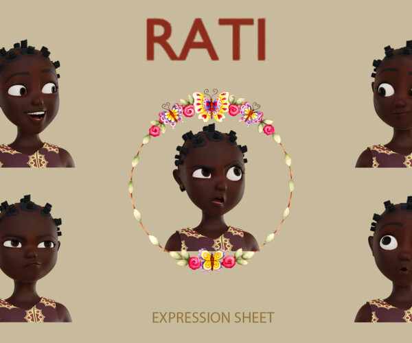 ArtStation - RATI RIG MAYA VERSION | Game Assets