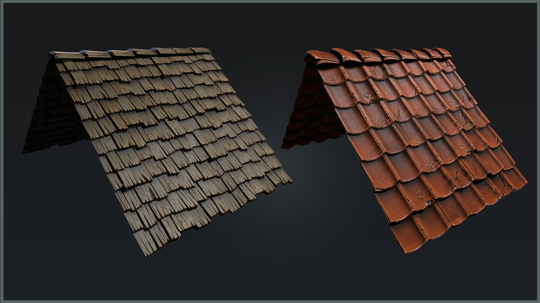 prompthunt: seamless tileable texture of old cracked terracotta roof  shingle, realistic, very detailed, beautiful, intricate details, sharp  focus, substance designer, substance render, substance painter, marmoset,  unreal engine, octane render