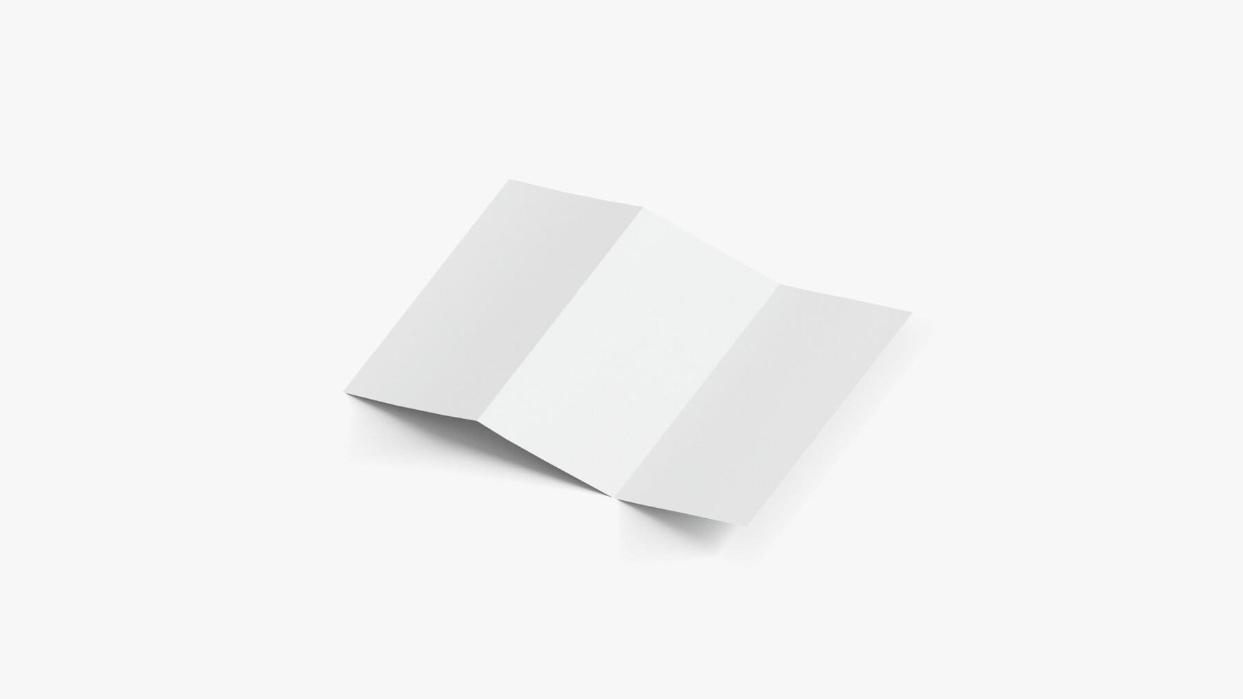 ArtStation - 2 White Booklets and Flyers - bifold and trifold map guide ...