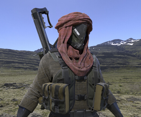 ArtStation - Clothes mod for the game Arma 3