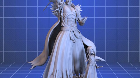 kenpachi Zaraki and Yachiru  STL