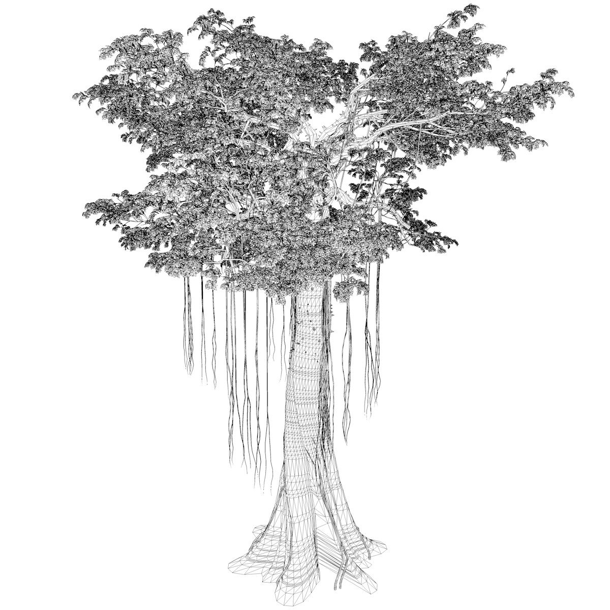 Kapok Tree #09 - 3D Model by AntonioKowatsch