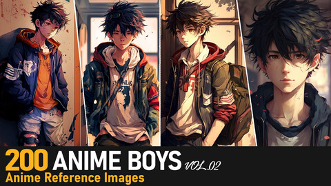 Anime Boys VOL.32|Reference Images