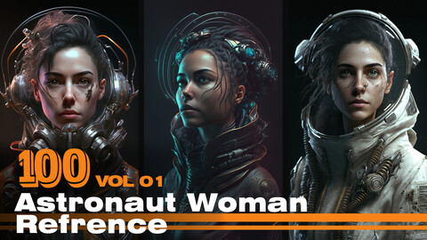 Astronaut Woman VOL01