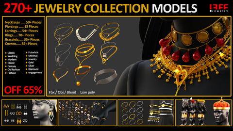 270+ JEWELRY COLLECTION MODELS