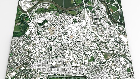 Cityscae Preston Great Britain