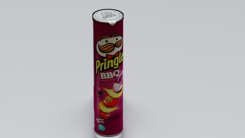 Pringles chips 3d model