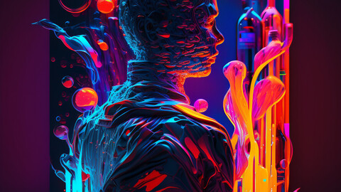 Neon Bust