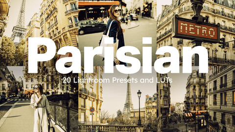 Parisian - 20 LUTs and Lightroom Presets