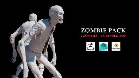 Zombie 3D Models