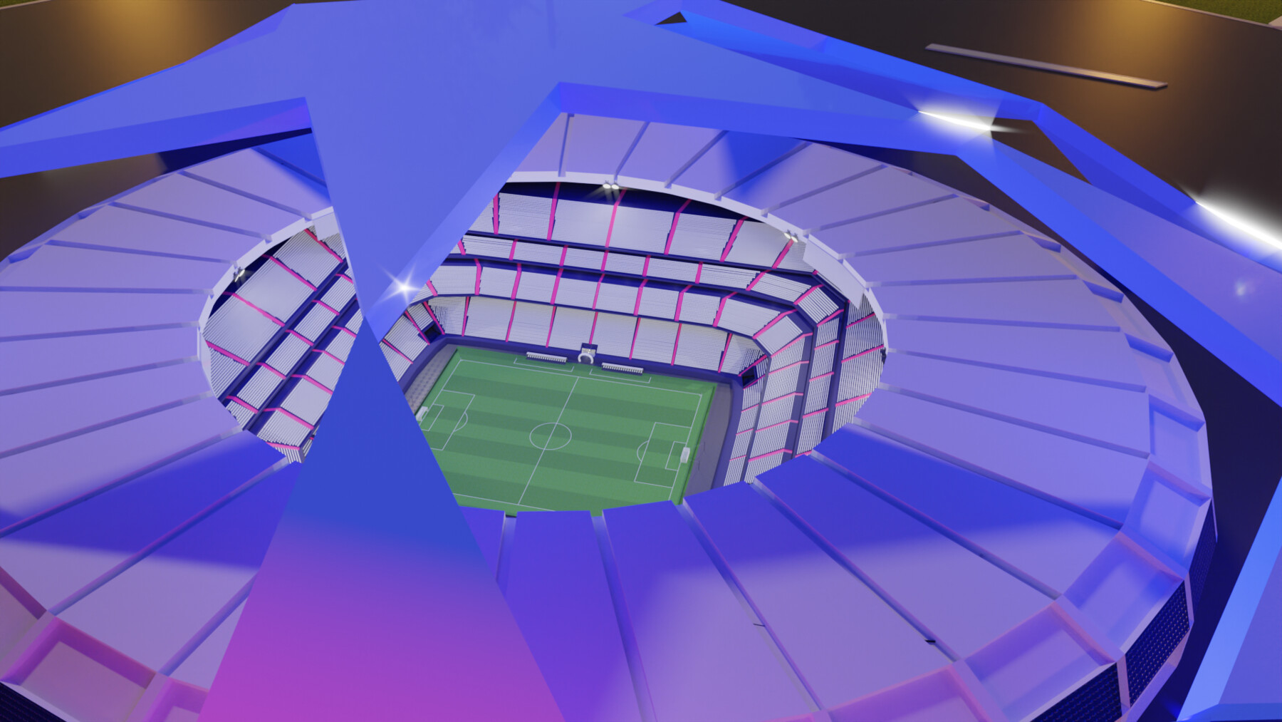 ArtStation - UEFA Champions League Football Stadium | Game Assets