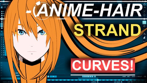 Anime Hair - CURVE Strands