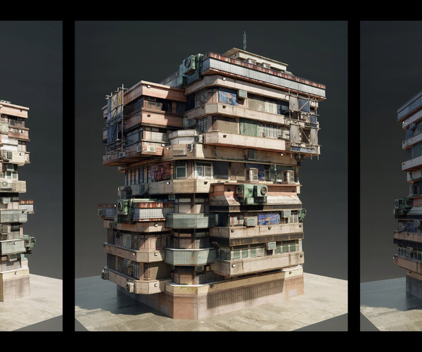 ArtStation - Sci Fi Kitbash - Volume 1 | Resources