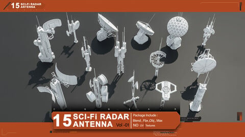 Sci-Fi Radar and Antenna Vol 01