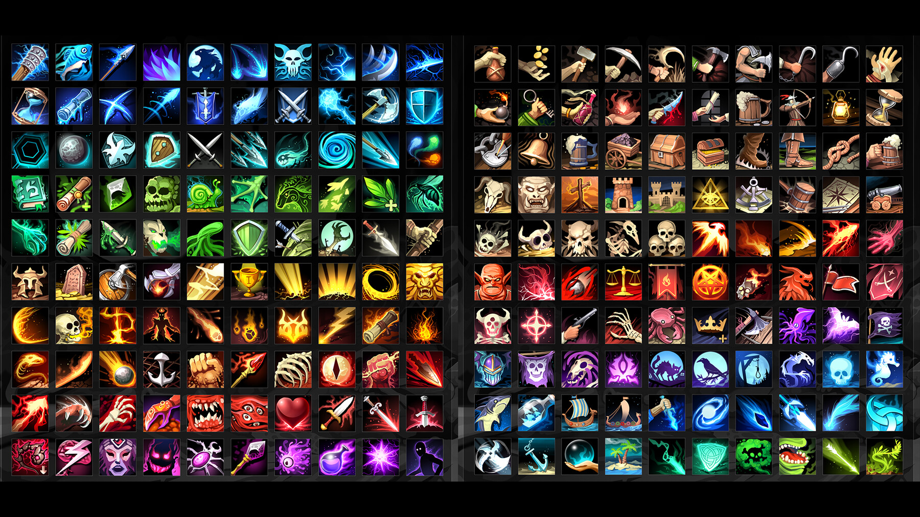 ArtStation - RPG skills and abilities | Game Assets