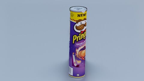 Pringles chips low poly game ready