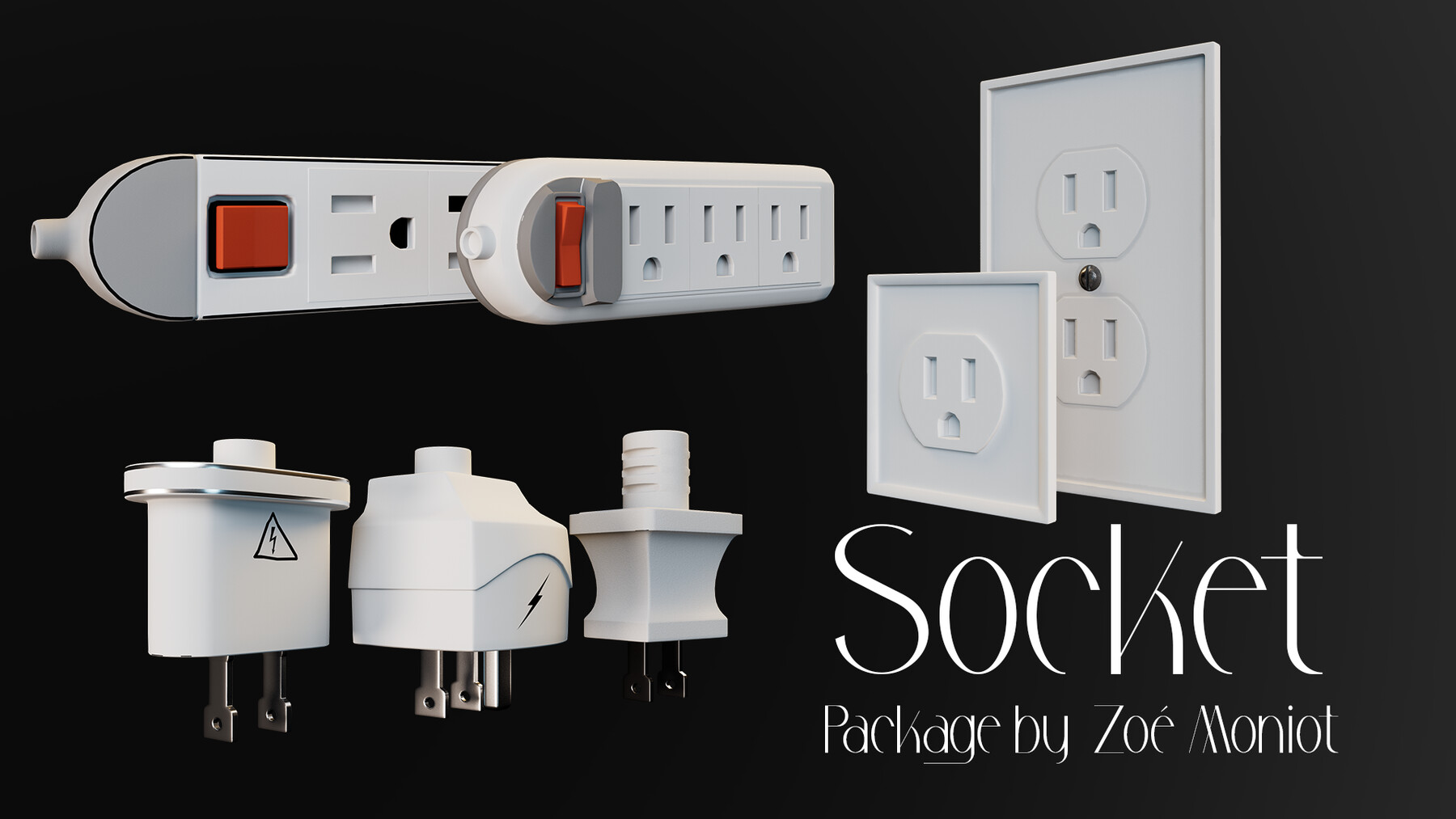 ArtStation - Socket Package - 3D Model | Resources