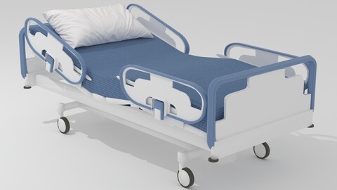 Hospital Bed 6 - 4K