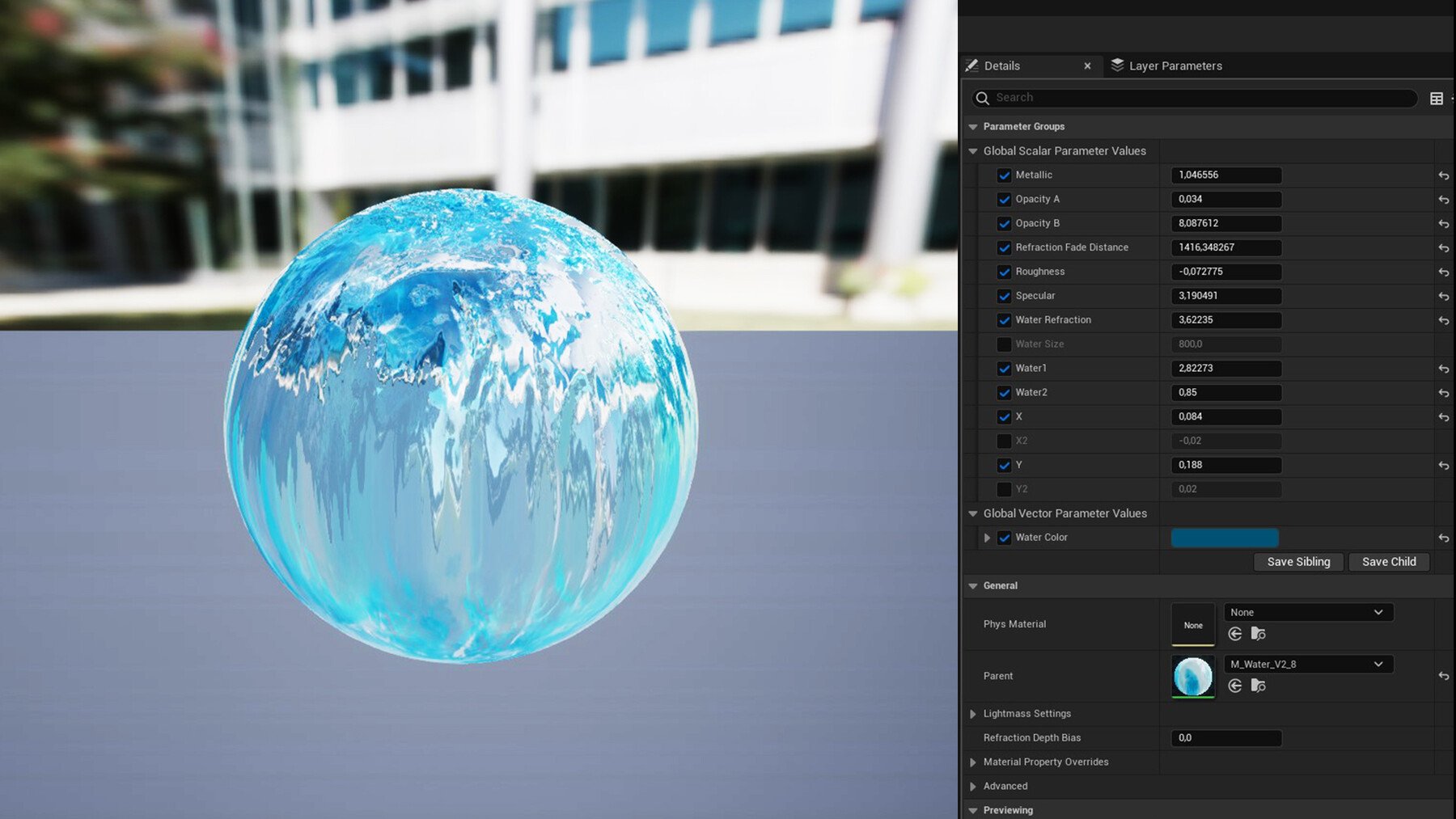 ArtStation - Advanced Animated Water Material Vip. / Unreal Engine 5.1 ...