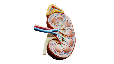 Kidney Cross Section Anatomy