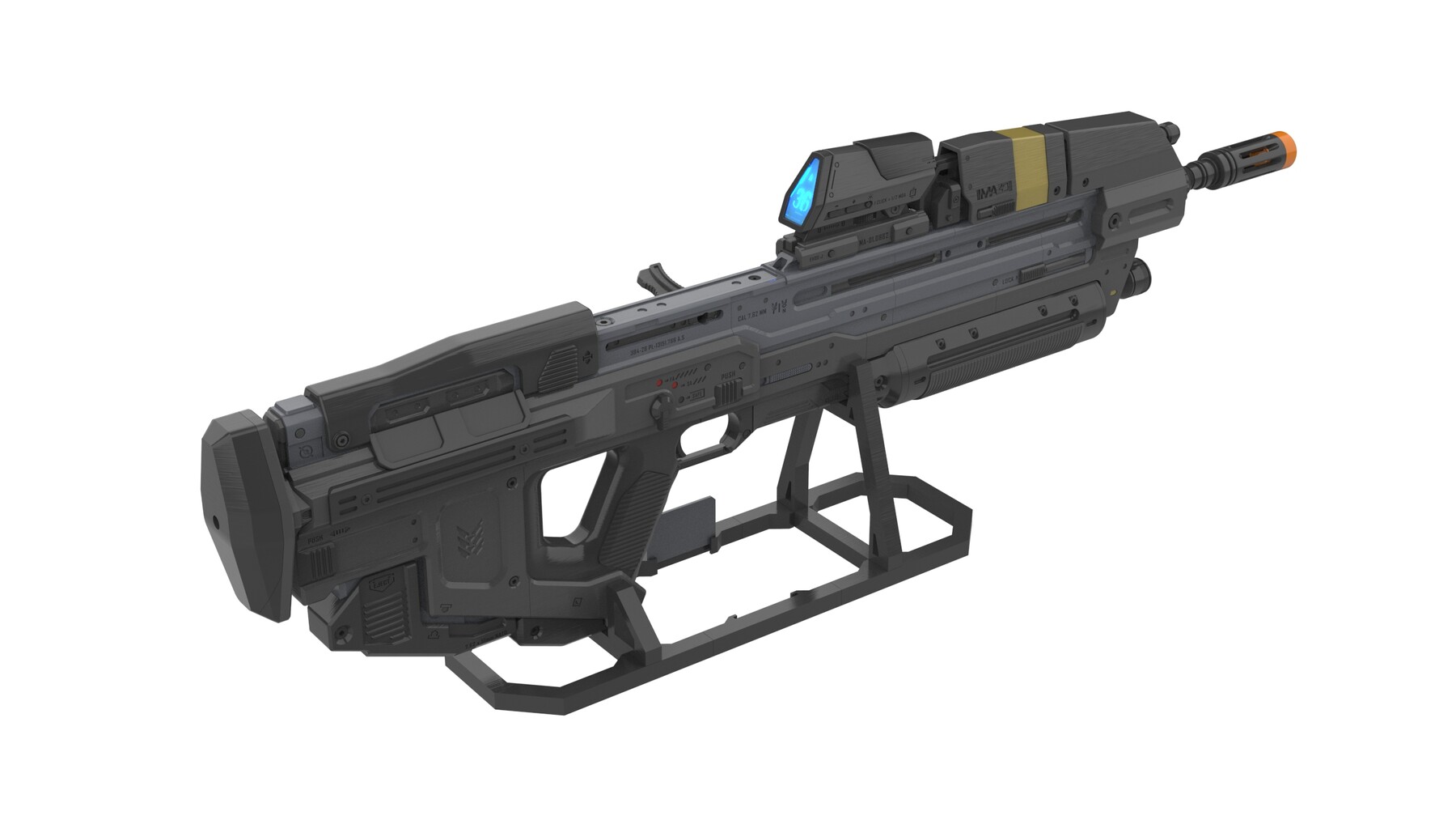 ArtStation - MA40 Assault Rifle - Halo - Printable 3d model - STL files ...