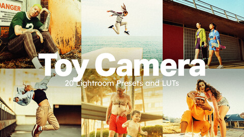 Toy Camera - 20 LUTs and Lightroom Presets