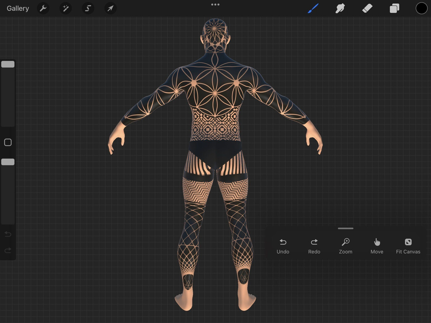 ArtStation - Procreate 3d Model Pack - Full Body Male |+1K Premium ...