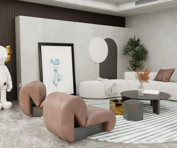 ArtStation - Sence Living Room Blender 3.x | Resources