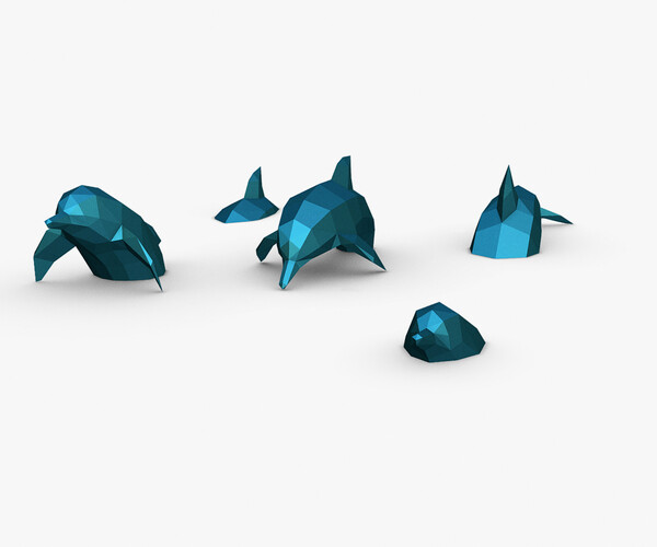 ArtStation - dolphin figure | Resources