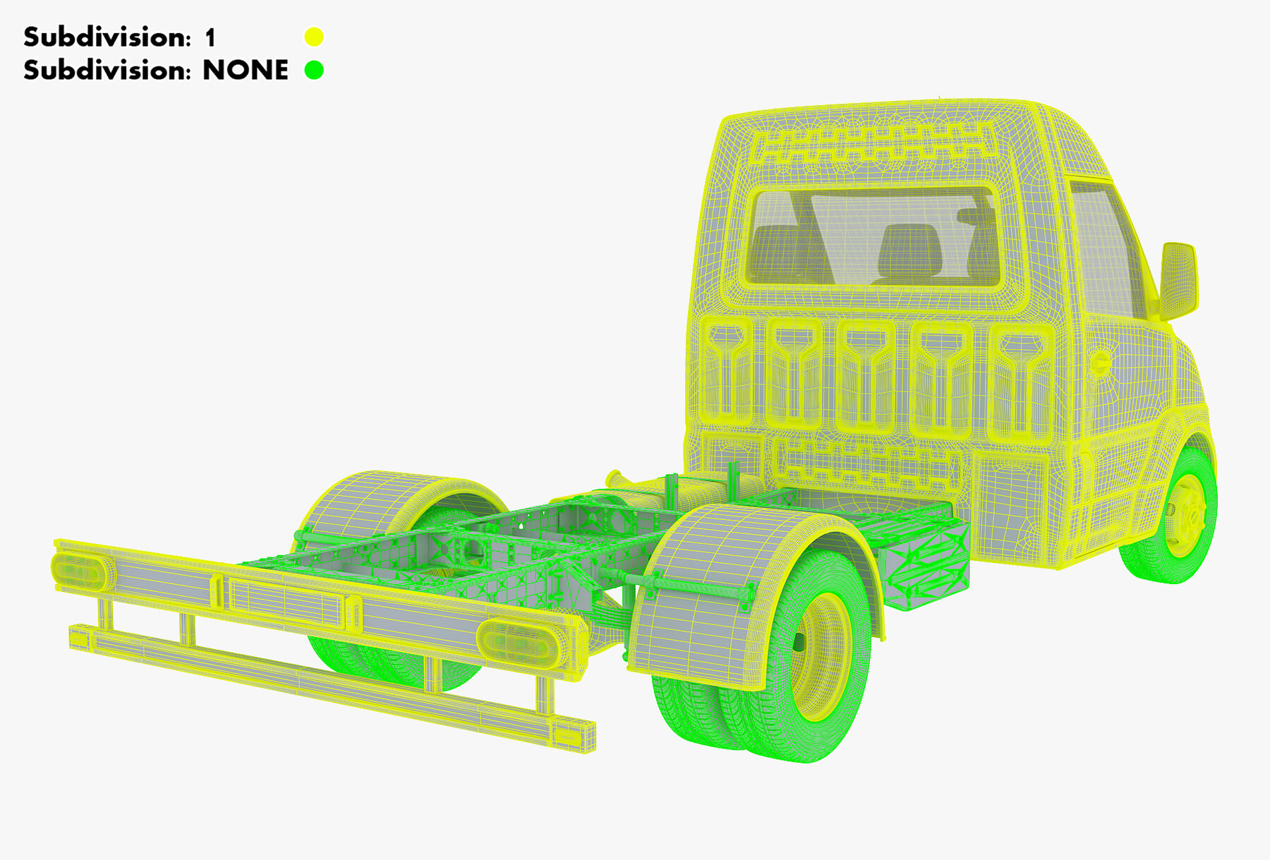ArtStation - Generic Truck Chassis Frame M 2 | Resources